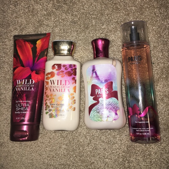 Bath and Body Paris Amour and Wild Vanilla - Picture 2 of 2